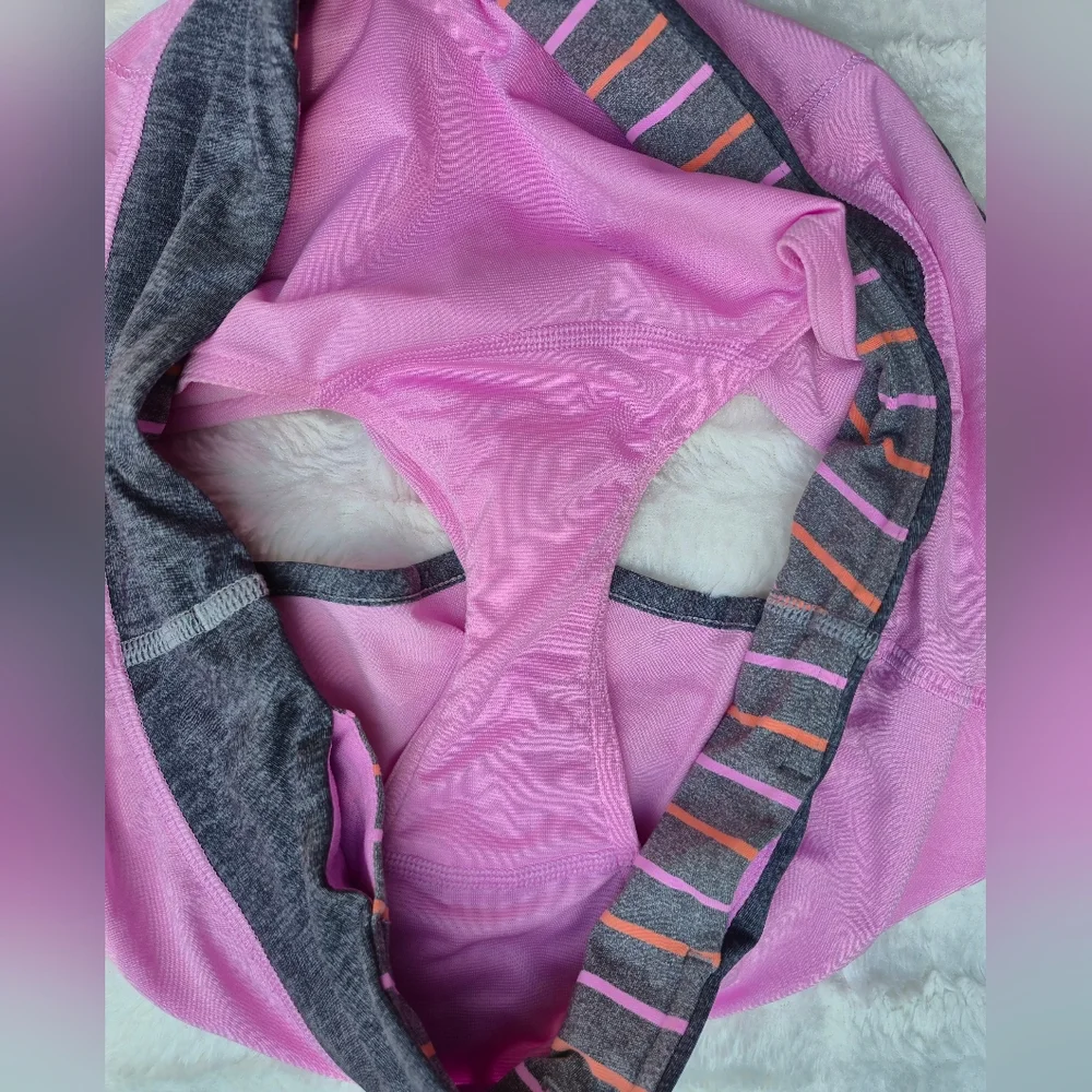lululemon athletica Pink and Gray‎ Women's Athletic Shorts